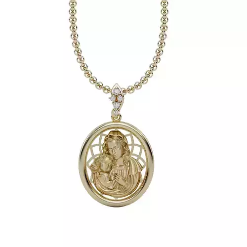 Virgin Mary Pendant