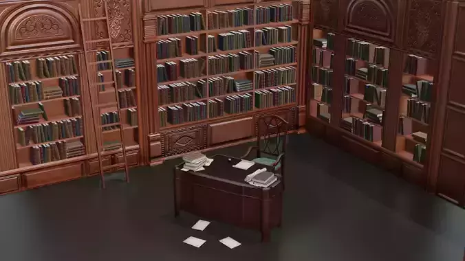 Victorian BookCase Pack