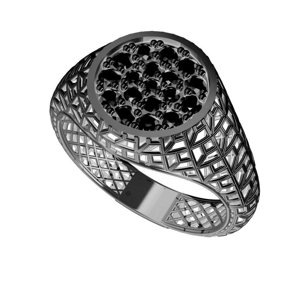 RING MAN DIRECT CASTING Texture 3D 3D print model_12