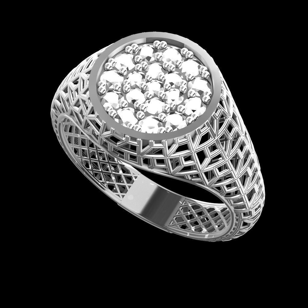 RING MAN DIRECT CASTING Texture 3D 3D print model_11