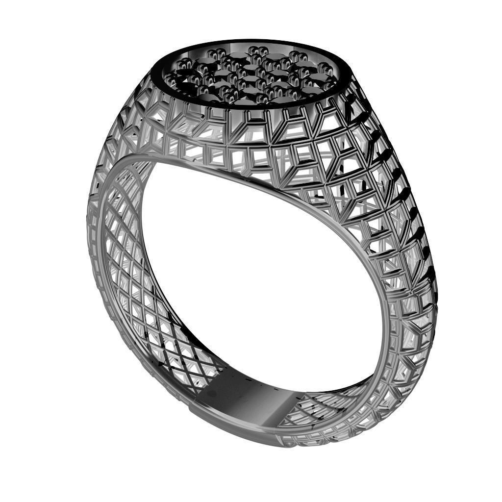 RING MAN DIRECT CASTING Texture 3D 3D print model_8