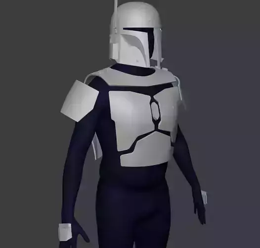 Boba Fett Cosplay Armor Set Pack 3D print model