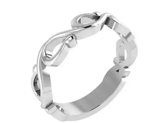 Unique Engraving Ring 0122