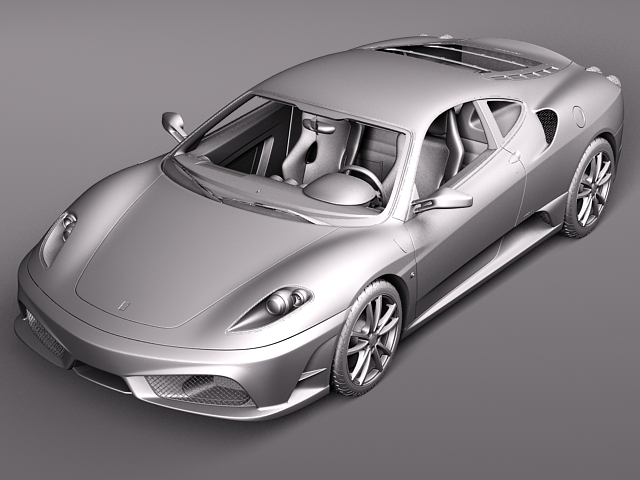 Ferrari f430 Scuderia 3D model_14