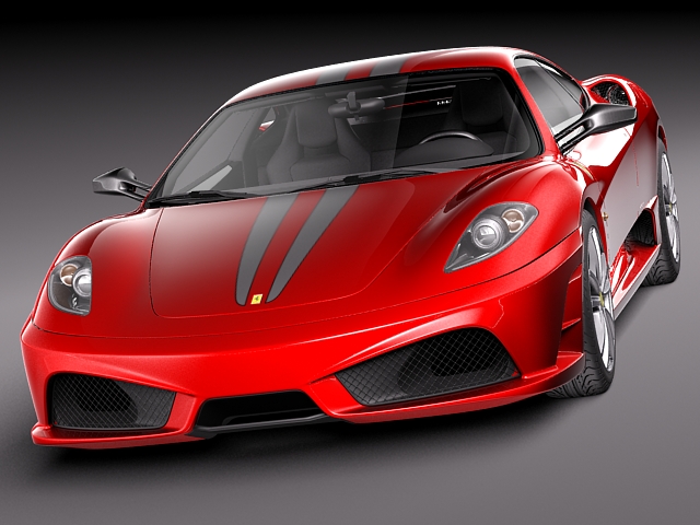 Ferrari f430 Scuderia 3D model_1
