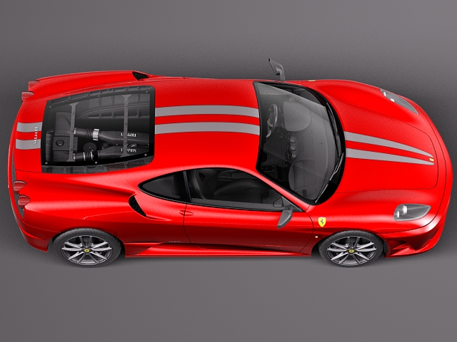 Ferrari f430 Scuderia 3D model_7