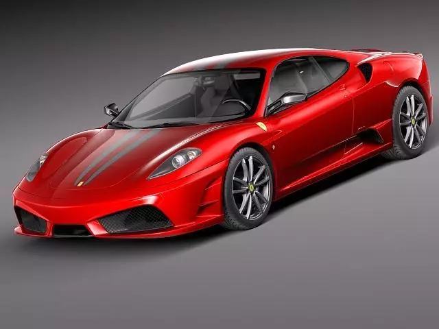 Ferrari f430 Scuderia 3D model_0
