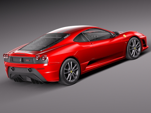 Ferrari f430 Scuderia 3D model_4