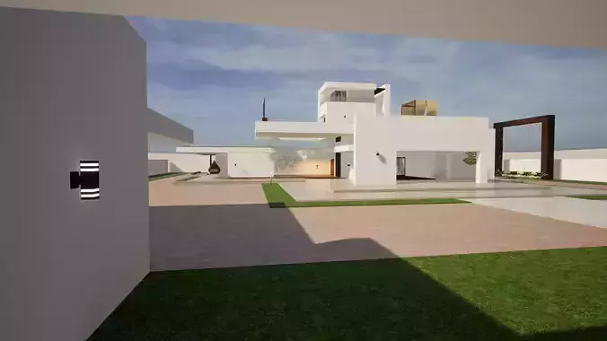  Pool House    3D model