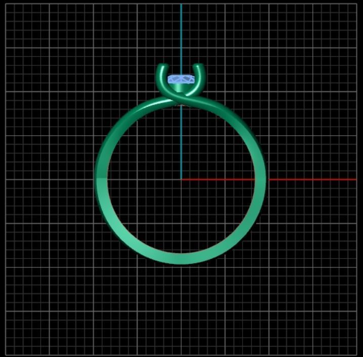 Ring for wedding 1 3D print model_2