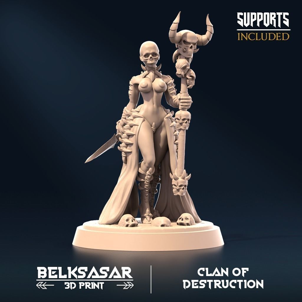 Devourer of Destruction  set x5 3D print model_2