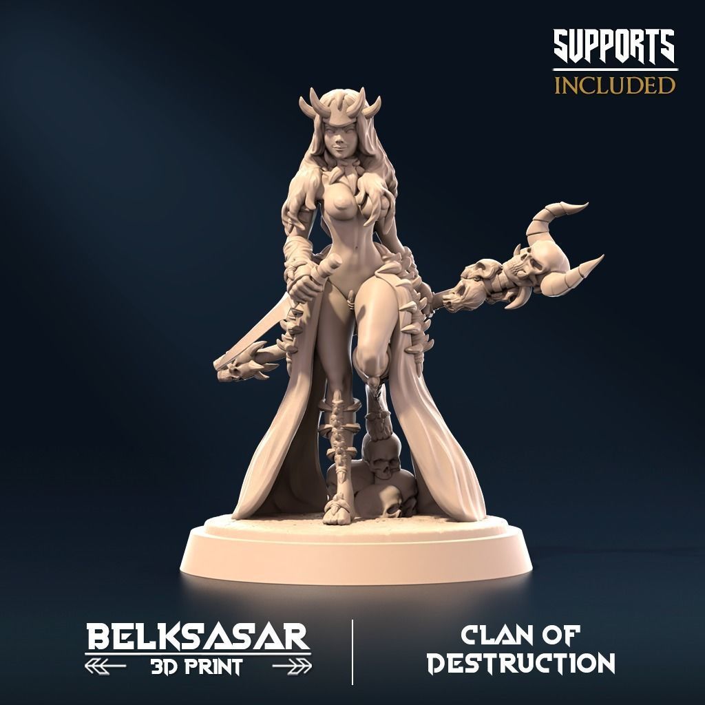 Devourer of Destruction  set x5 3D print model_3