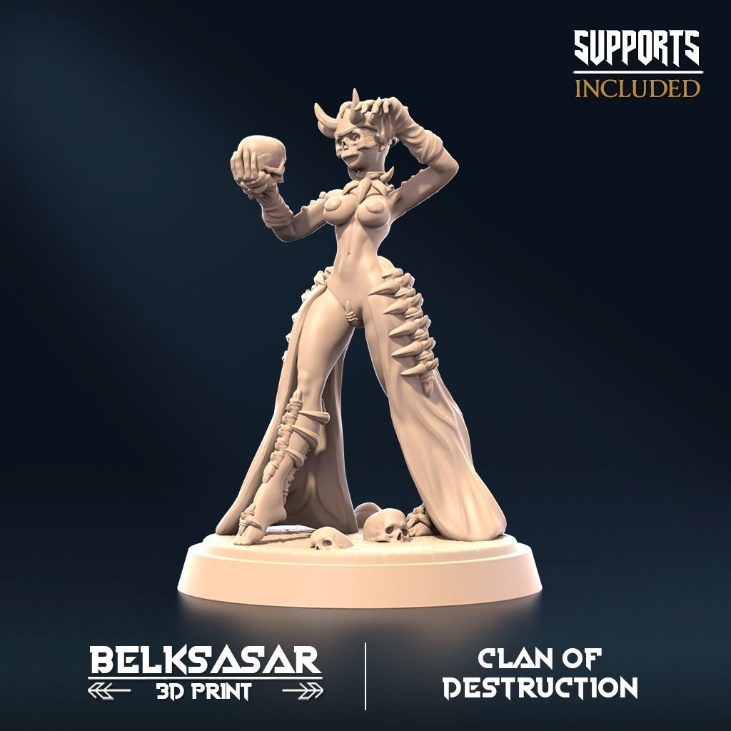 Devourer of Destruction  set x5 3D print model_4