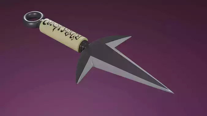 MINATO KUNAI HIRAISHIN NARUTO FAN ART 3D print model