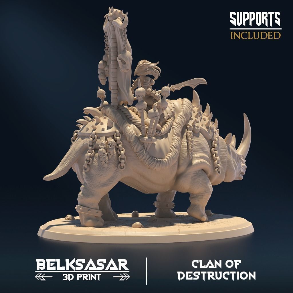 Errant of Destruction A Normal and Nude 3D print model_3