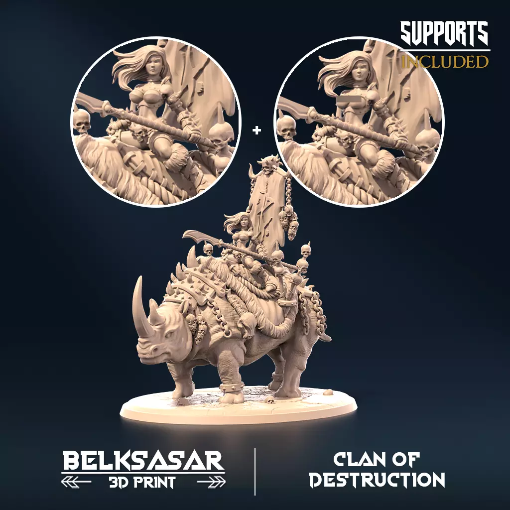 Errant of Destruction A Normal and Nude 3D print model_0