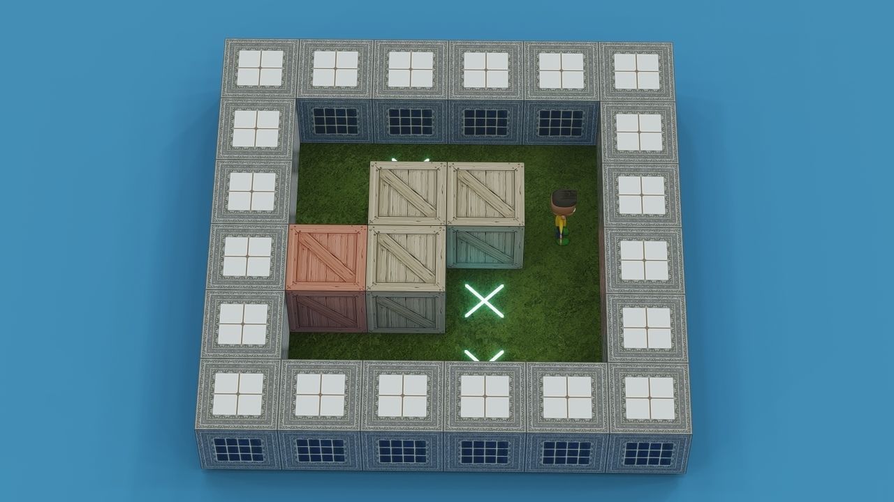 15 Levels Pack Low-poly 3D model_9