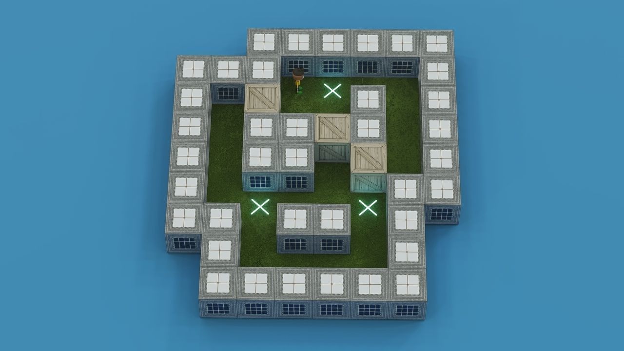 15 Levels Pack Low-poly 3D model_5