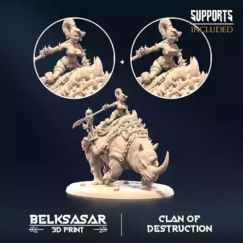 Errant of Destruction B Normal y Nude