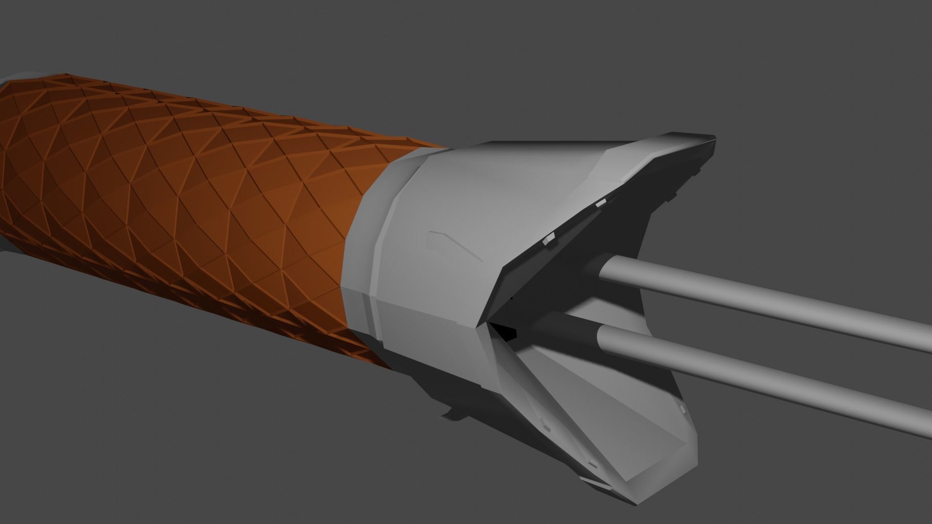 Hiccups Dragon Sword - Infoerno Low-poly 3D model_7