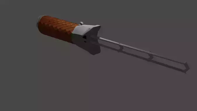Hiccups Dragon Sword - Infoerno Low-poly 3D model