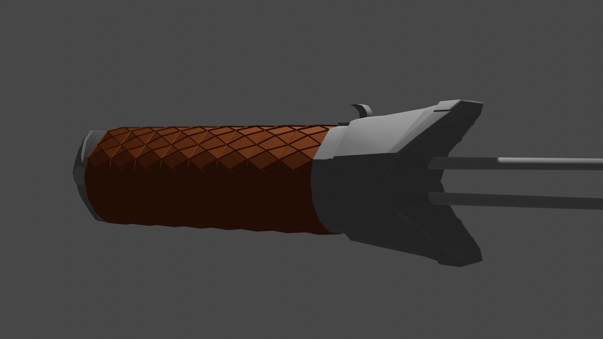 Hiccups Dragon Sword - Infoerno Low-poly 3D model_1