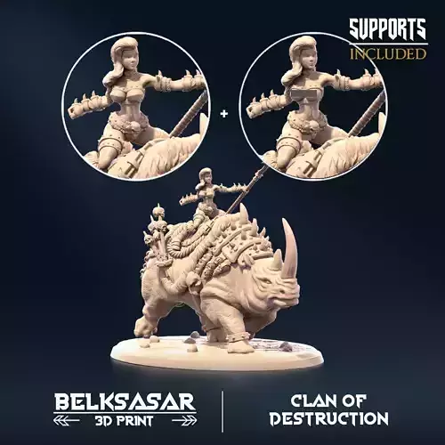 Errant of Destruction C Normal and Nude