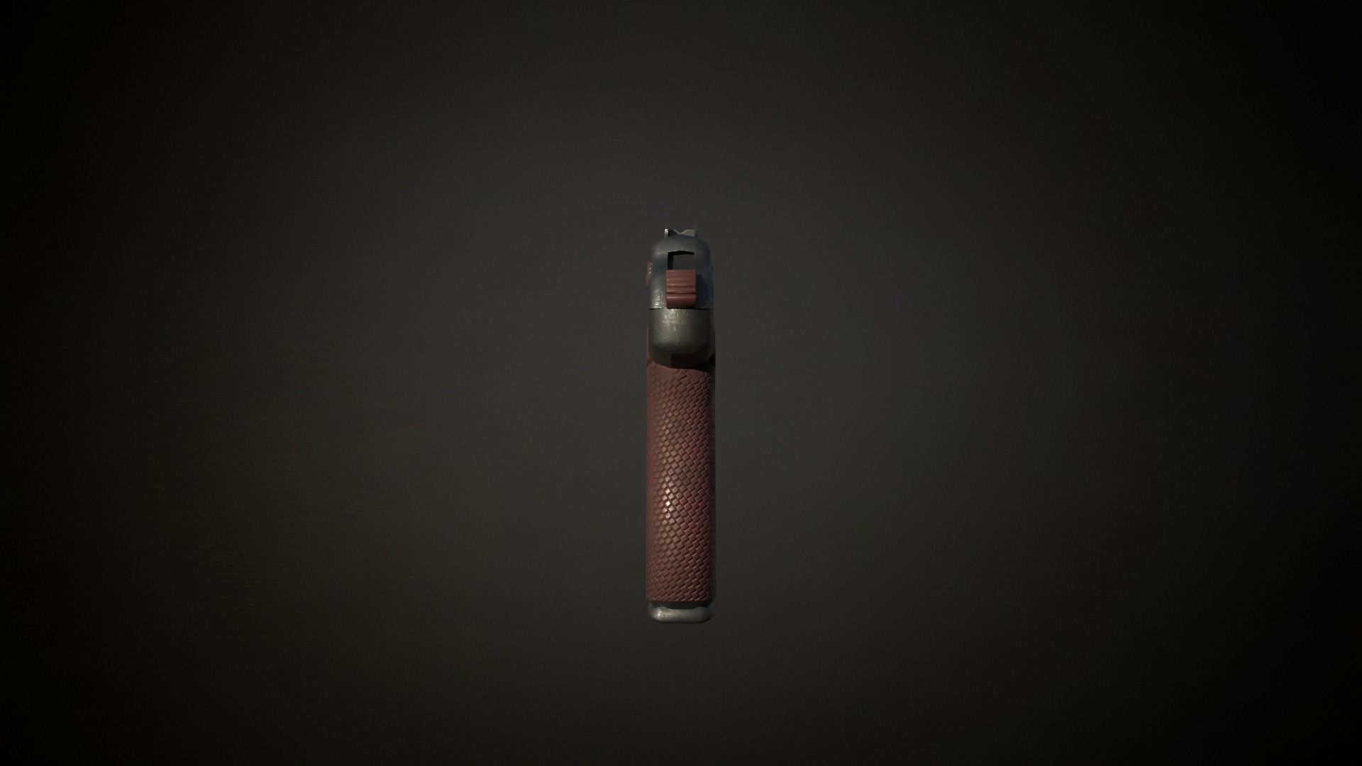 Stechkin APS pistol Low-poly 3D model_9