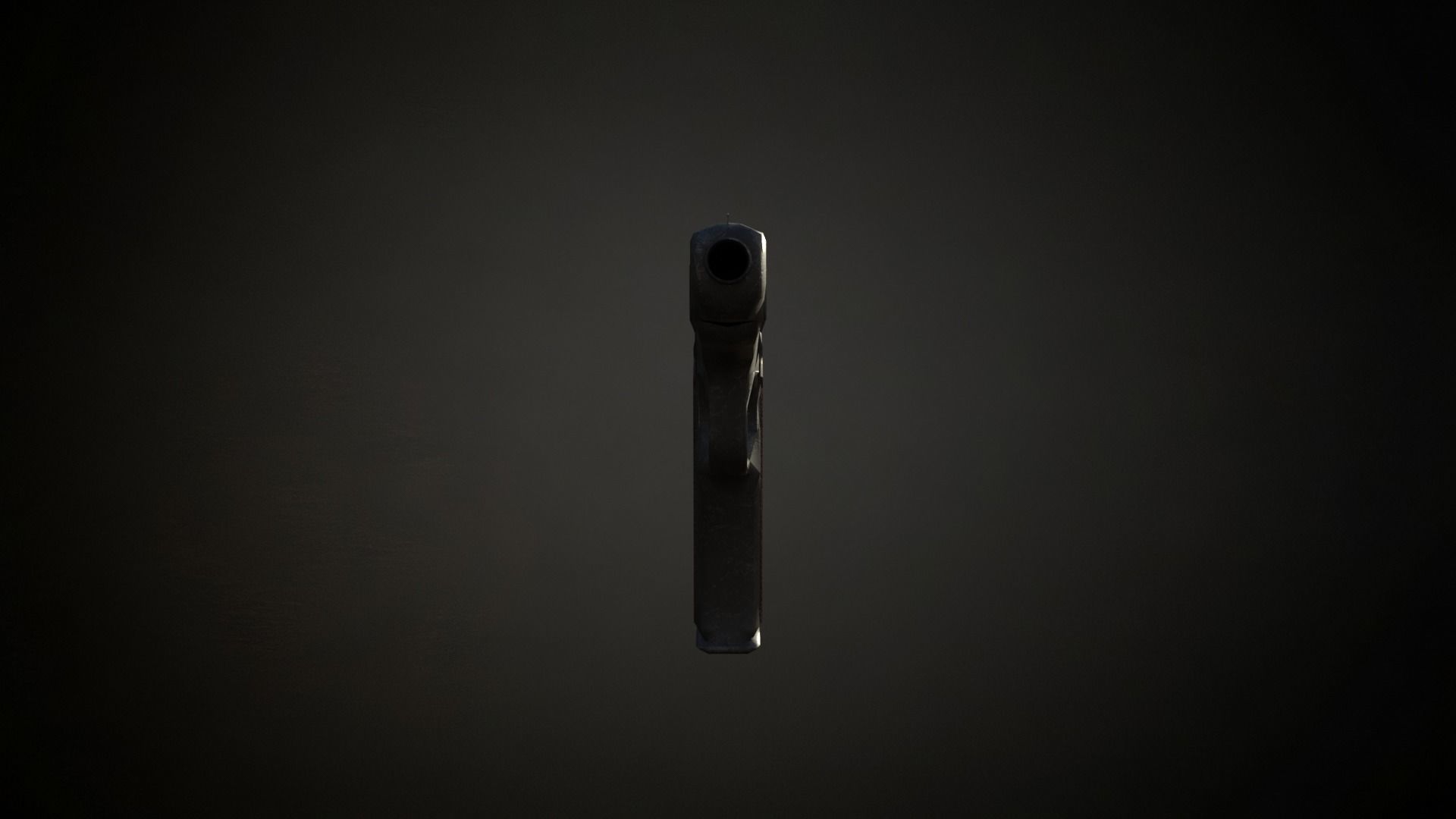 Stechkin APS pistol Low-poly 3D model_6