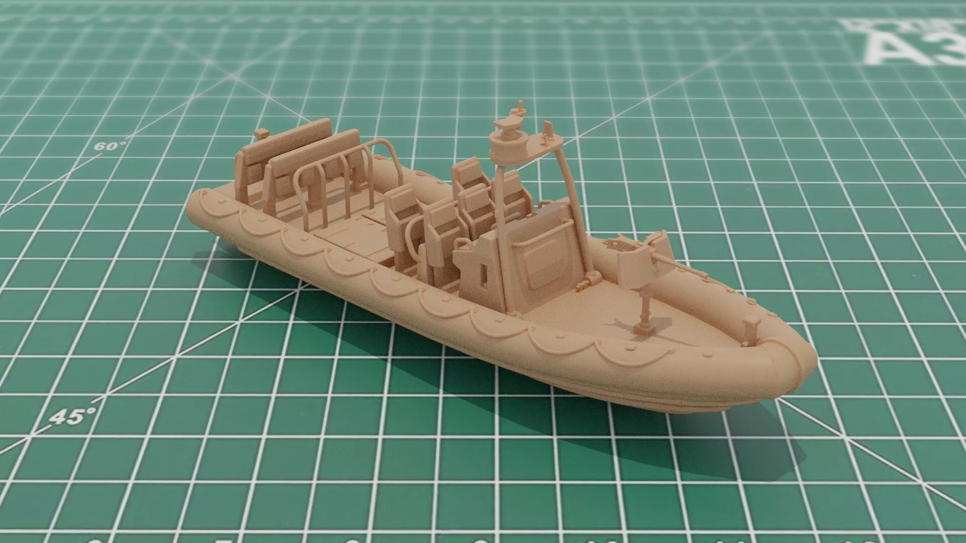 RHIB 11m NSW 3D print model