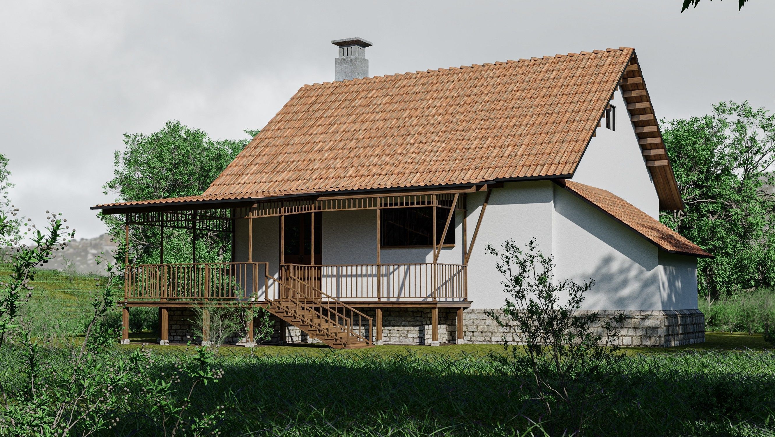Village House 3D model_18