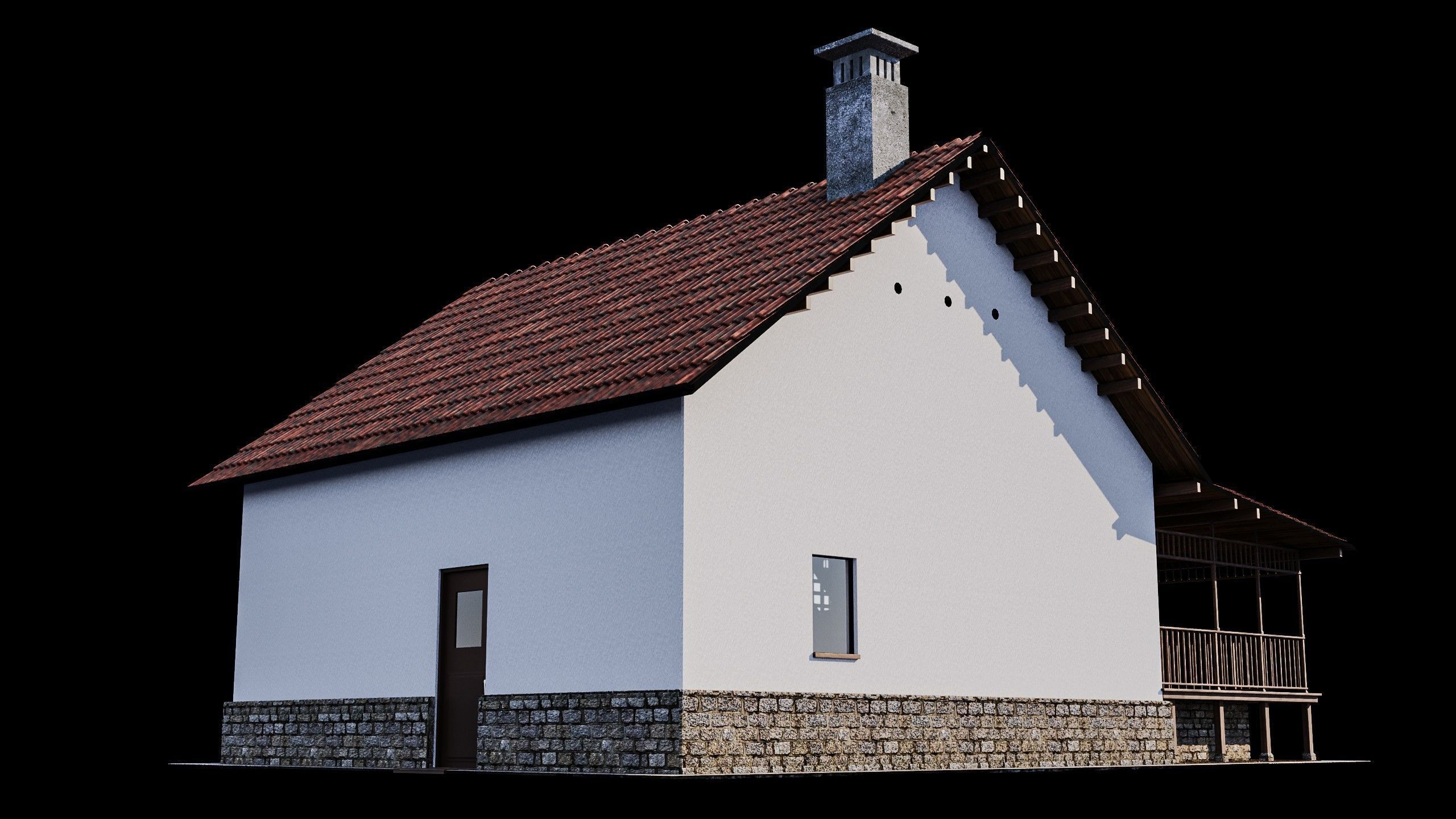 Village House 3D model_15