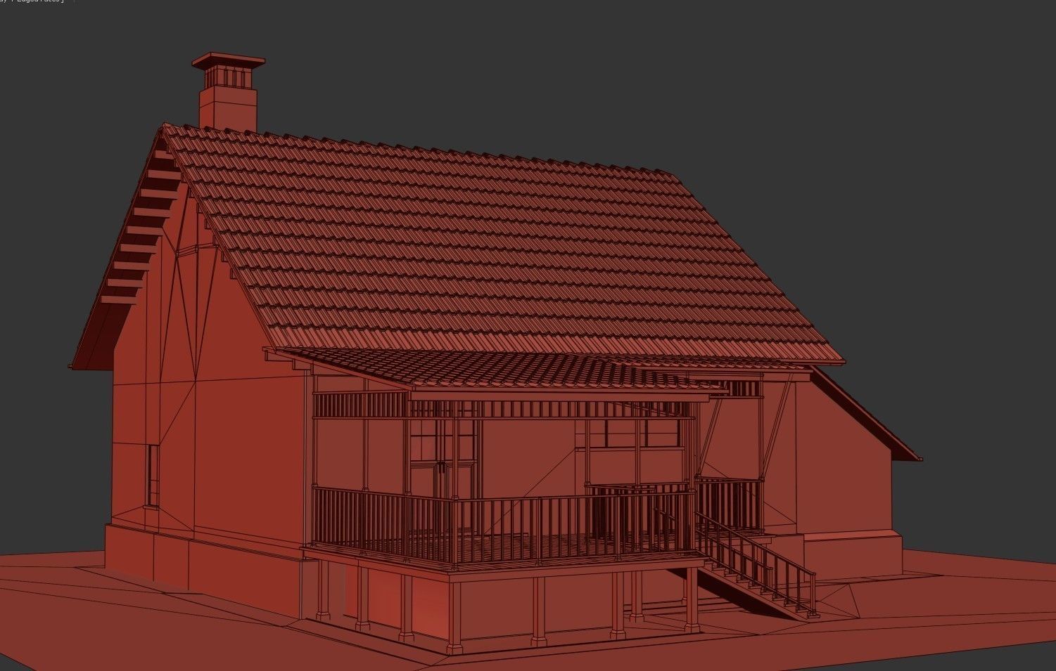 Village House 3D model_27