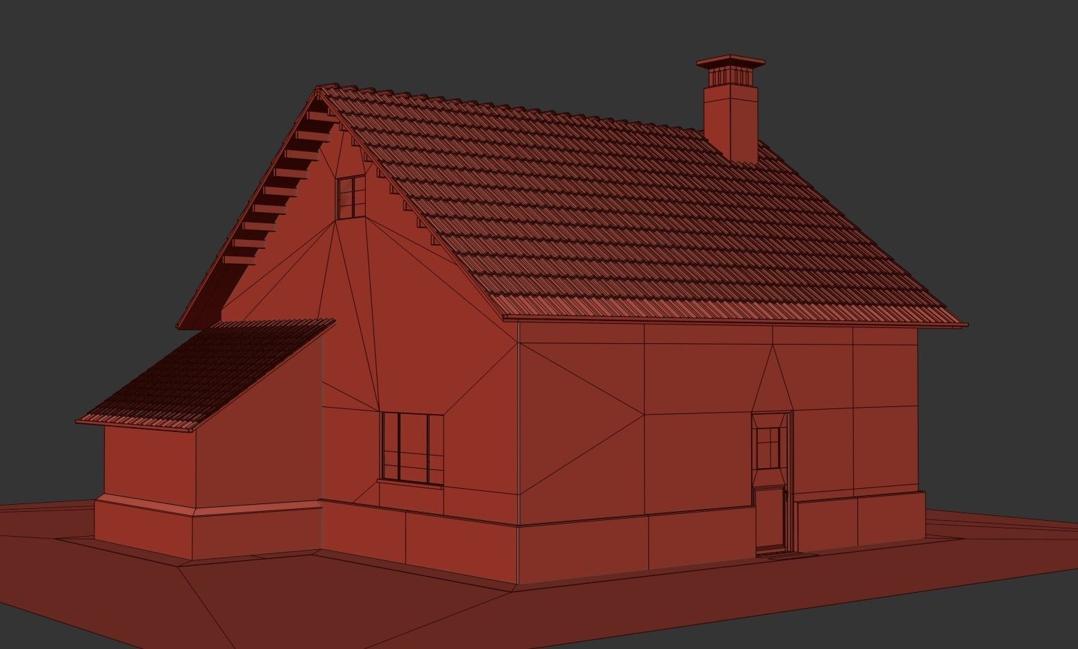 Village House 3D model_28