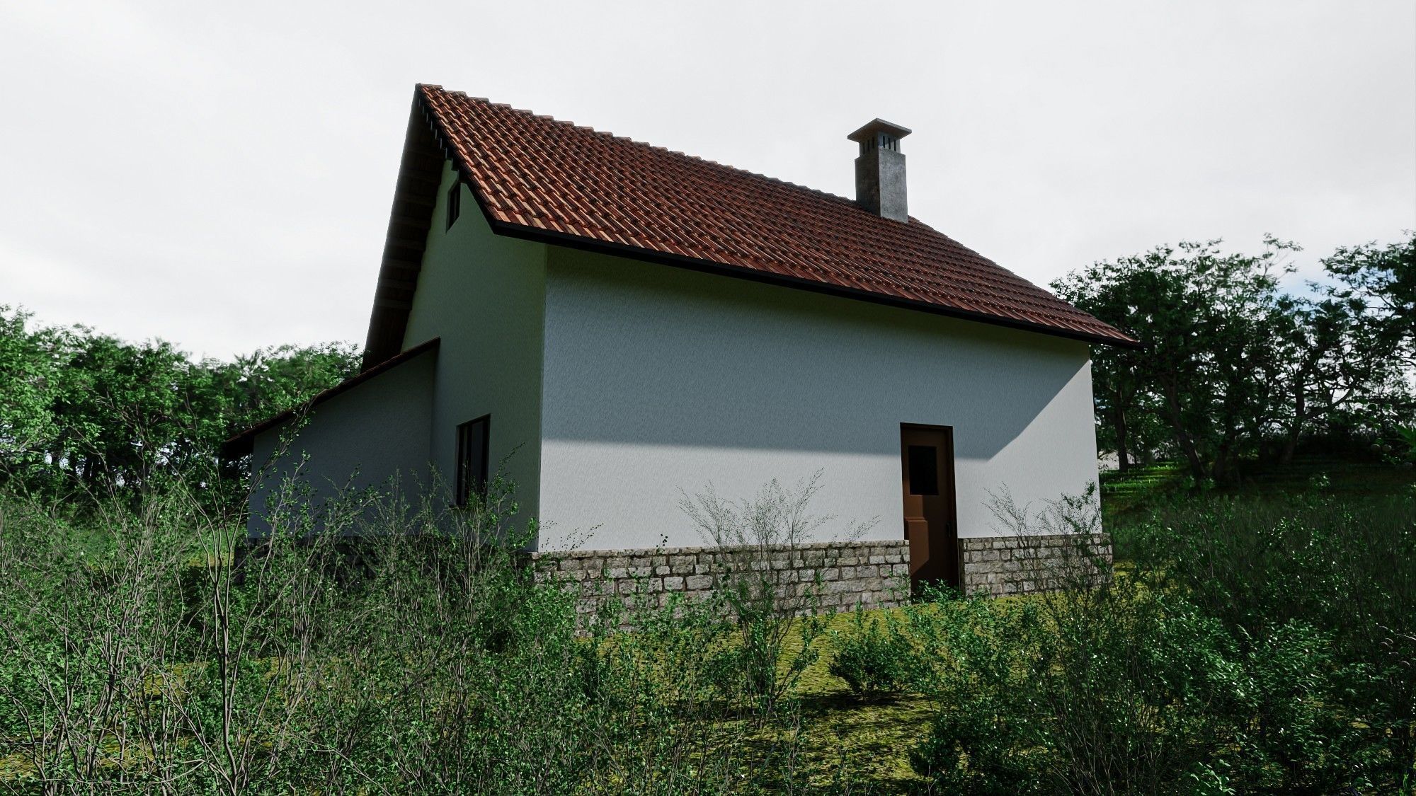 Village House 3D model_19