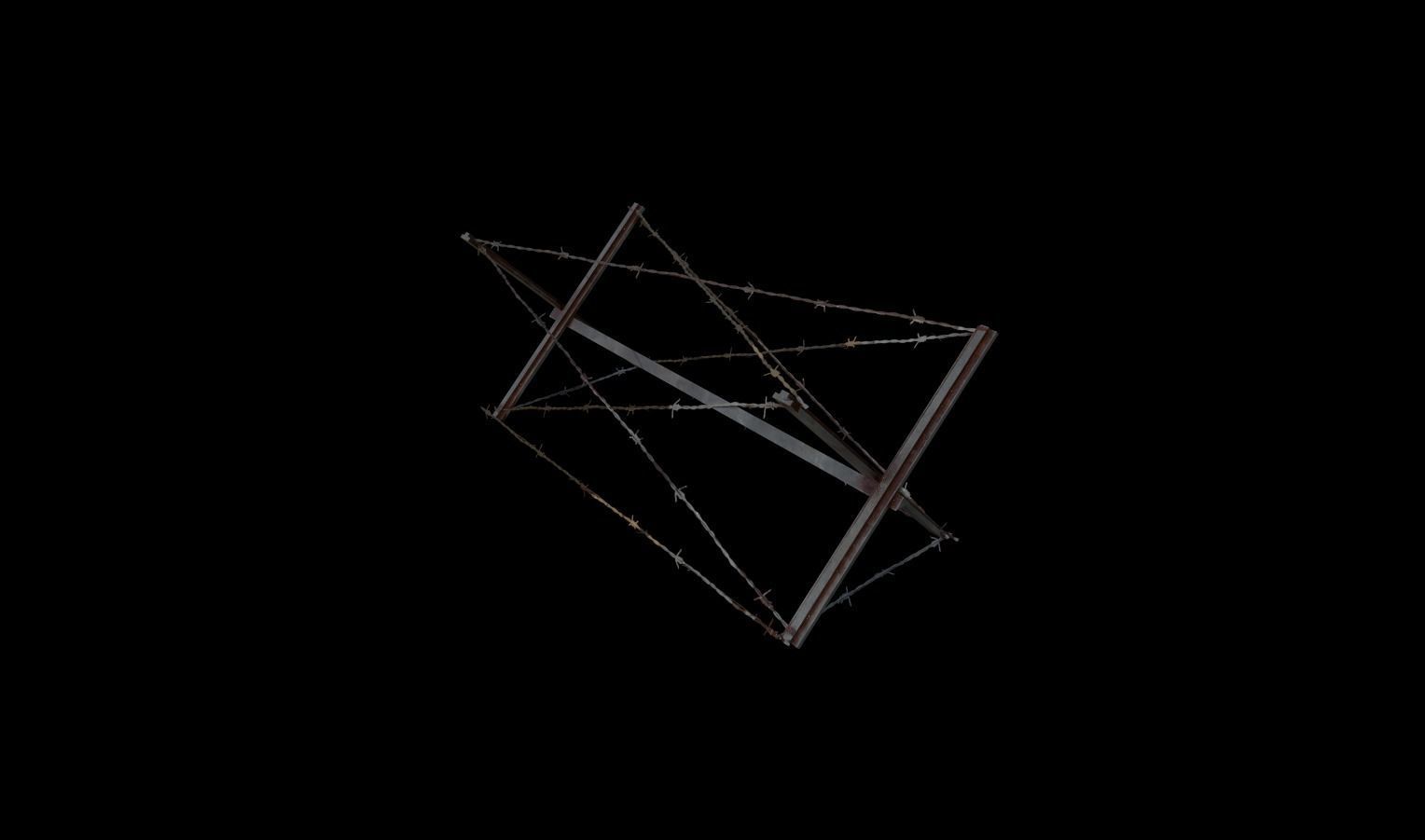 Military Outpost Pack  Low-poly 3D model_10