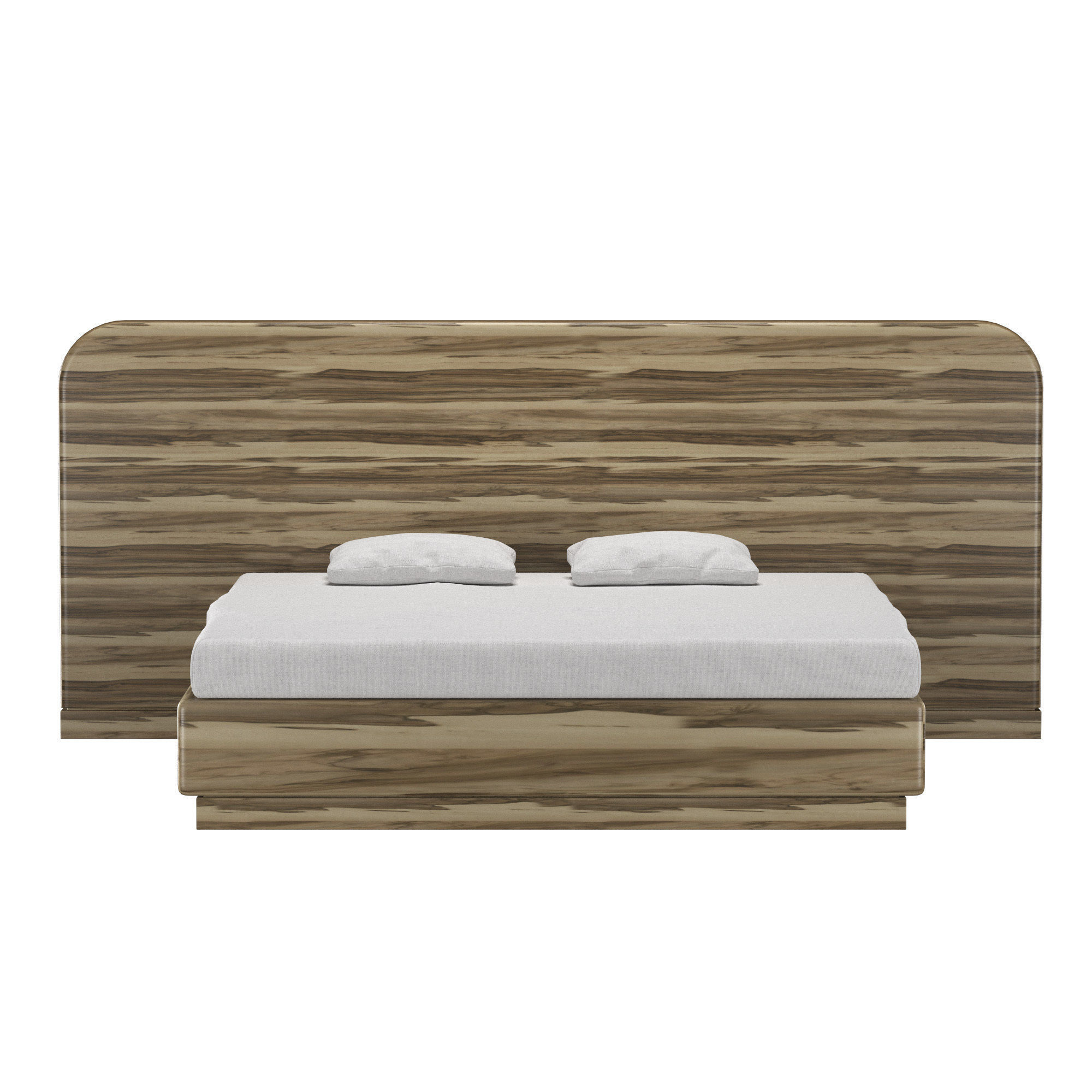 King Bed 3D model_2