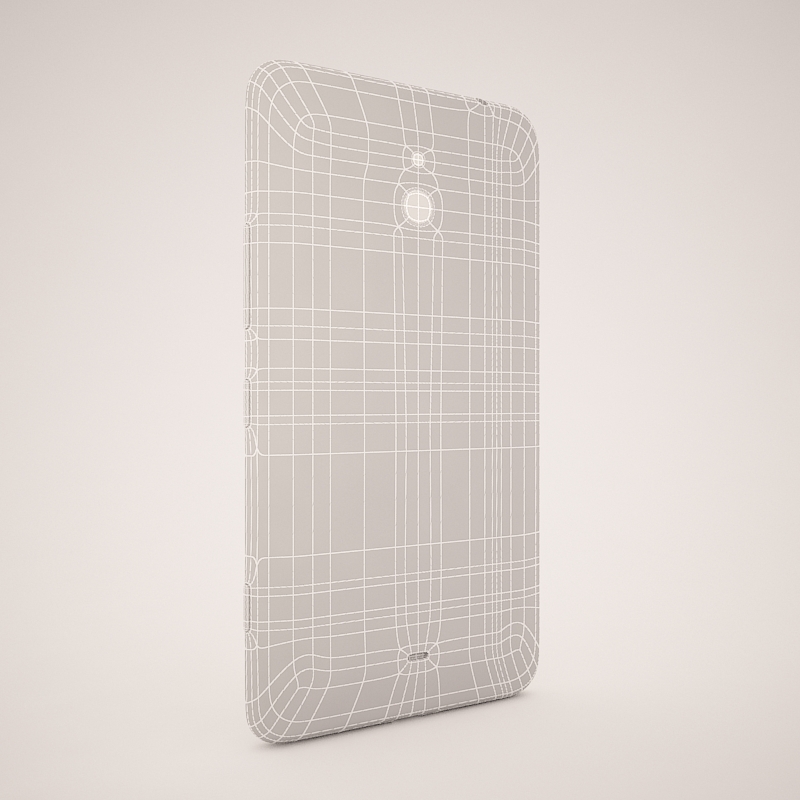 Nokia Lumia 1320 White 3D model_18