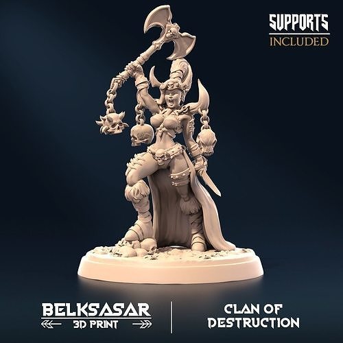 Bonecrusher of Destruction B 3D print model
