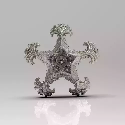 Fractal Klein - 5 Fold