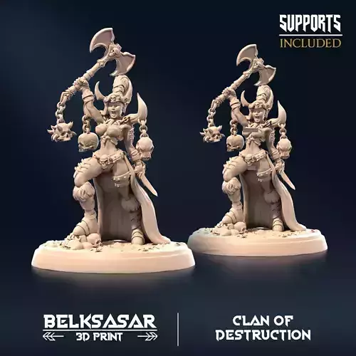 Bonecrusher of Destruction B Normal and Nude