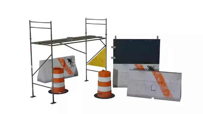 Construction Props Game Ready