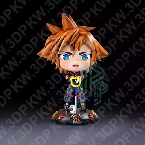 Sora  Kingdom Hearts 3D print model