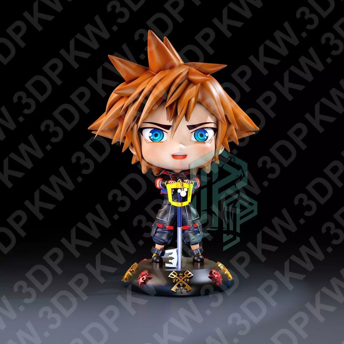 Sora Kingdom Hearts 3D print model