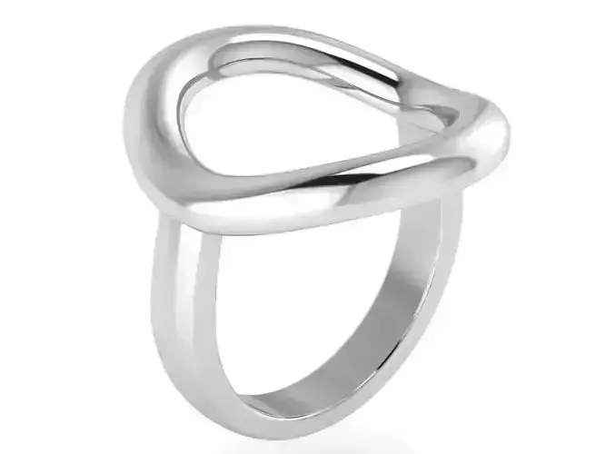 Oval Simple Ring 0173