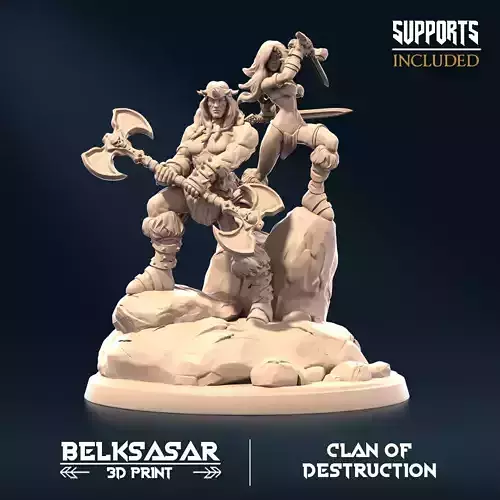 Kolngan And Anya Clanmastgers