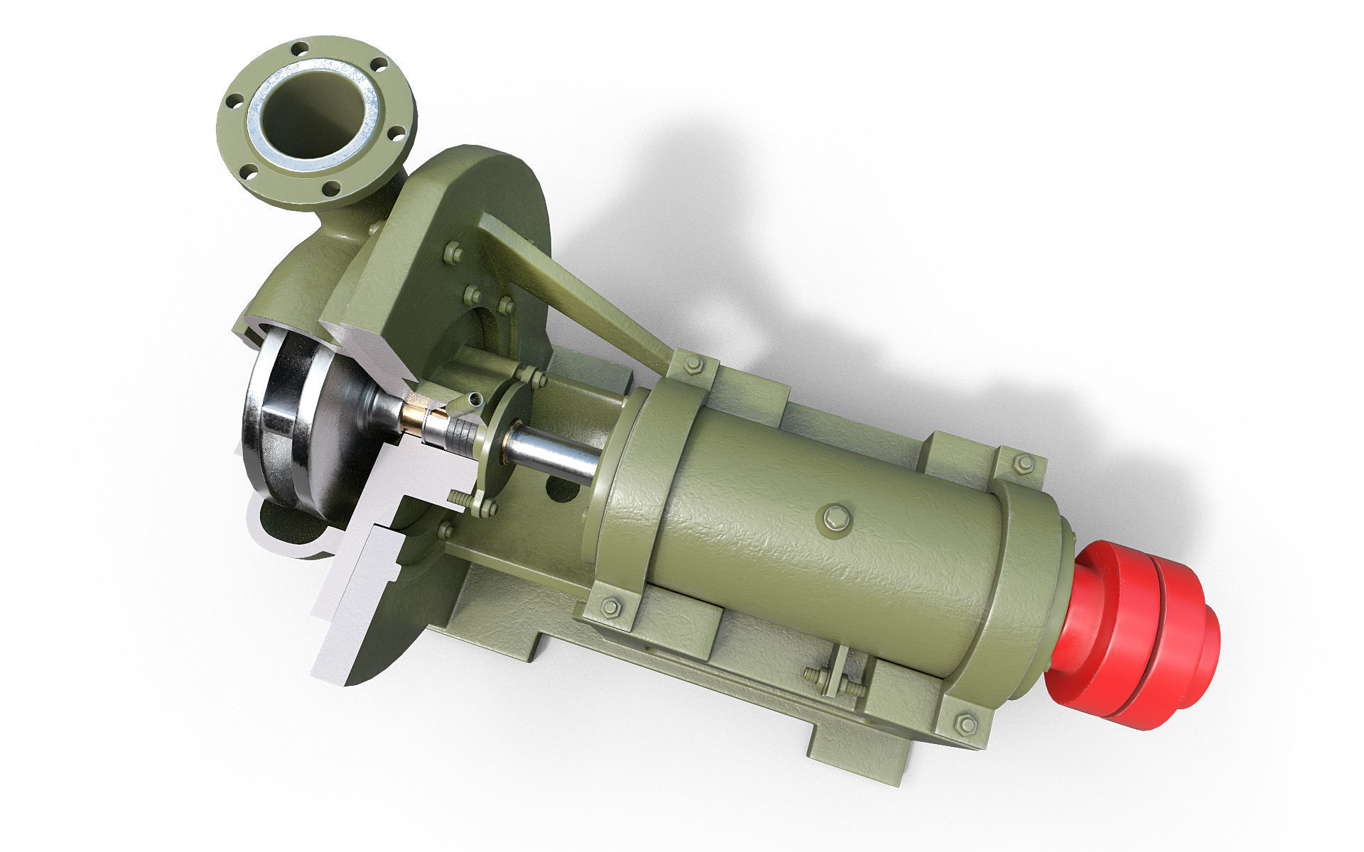 Pump centrifugal 3D model_14