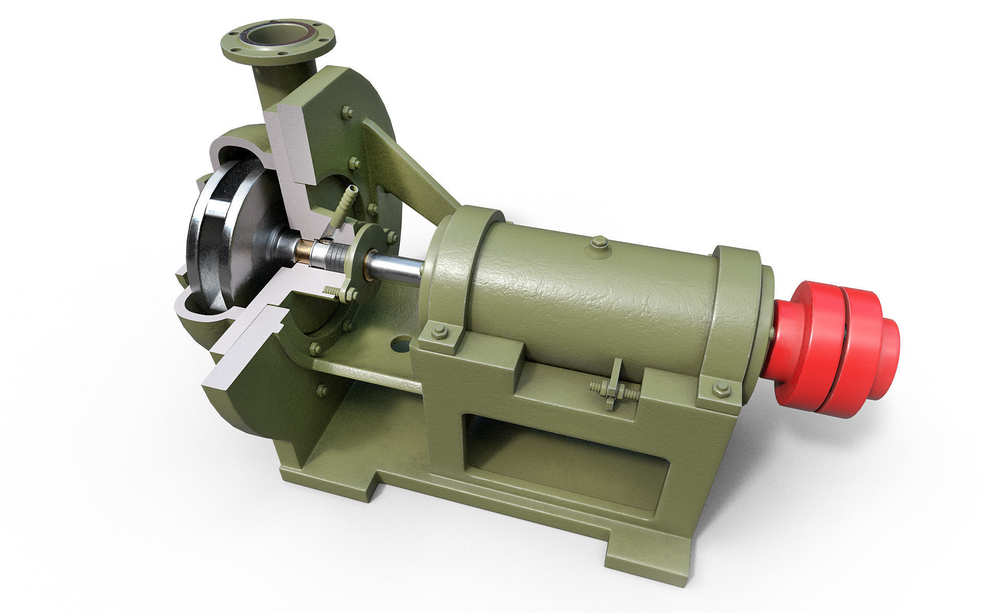 Pump centrifugal 3D model_13