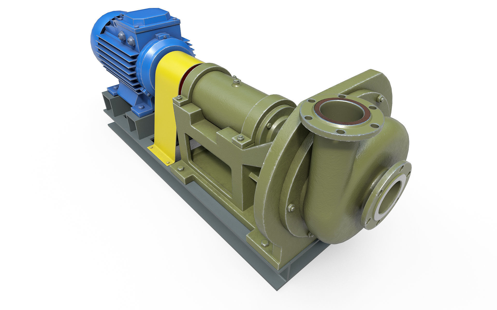 Pump centrifugal 3D model_7