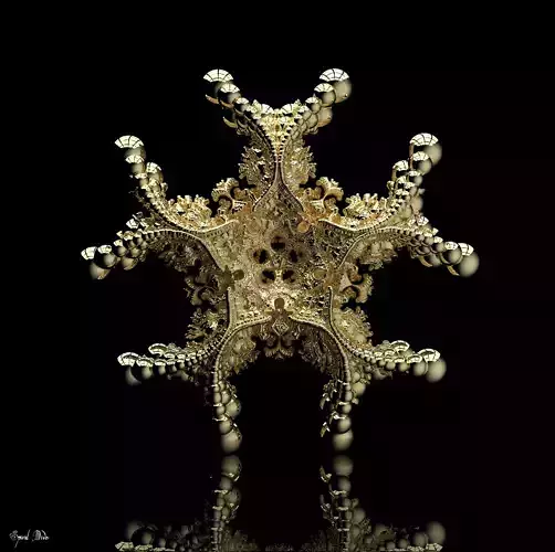 Fractal Kleinian - 5 Fold